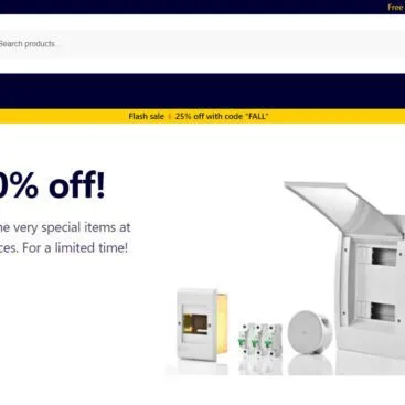 GAD Store website