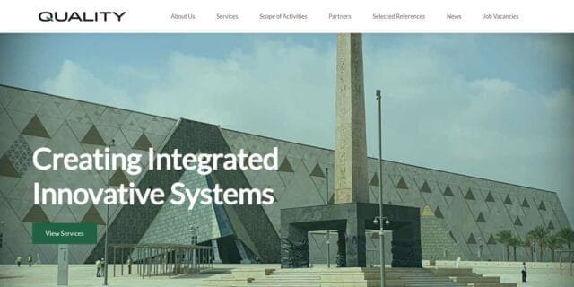 Quality Egypt website